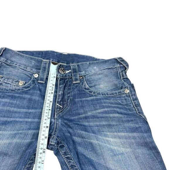 True Religion Women’s Skinny Jeans Super T Billy Dark Wash Denim 28x31 Y2K Denim - Picture 10 of 10